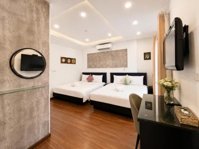 Family Room with Terrace — Golden Sun Hotel